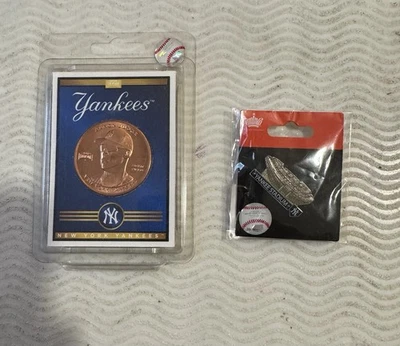 Yankees 2019 Aaron Judge Coin & Stadium Pin Set - Image 1 of 3