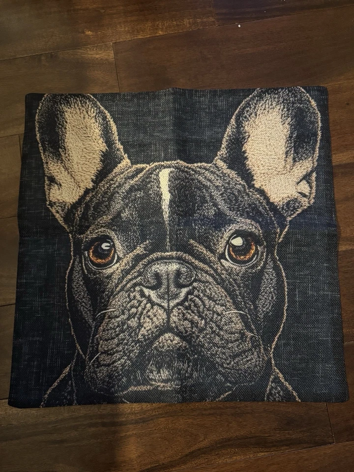Funda de almohada Bulldog Francés Foto 1 de 4