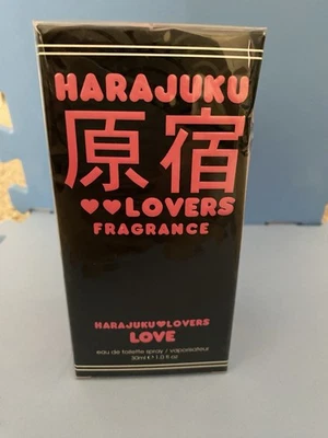 Harajuku Lovers “Love” 1 Fl Oz Eau de Toilette *VINTAGE* RARO* - Imagem 1 de 3