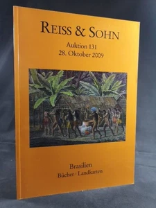 Asta Reiss & Sohn 131, 28 ottobre 2009: Brasile. Libri. Mappe geografiche. Asta - Foto 1 di 1