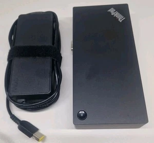 Lenovo Thinkpad DK1633 Type 40A9 Dockingstation mit 90W Netzteil Adapter - Bild 1 von 5
