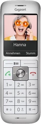 * Gigaset CL660HX DECT-Mobilteil Fritzbox-kompatibel Schnurlos Ladeschale Weiß 1 - Bild 1 von 4