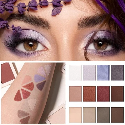 Earth Tone Color Eyeshadow 4 Color Eyeshadow Palette Cosmetics Eye Makeup ^ - Image 1 of 4