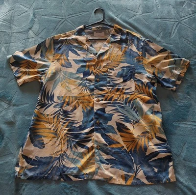 Camisa hawaiana de manga corta Old Navy para hombre con botones, grande - nueva con etiqueta Foto 1 de 4