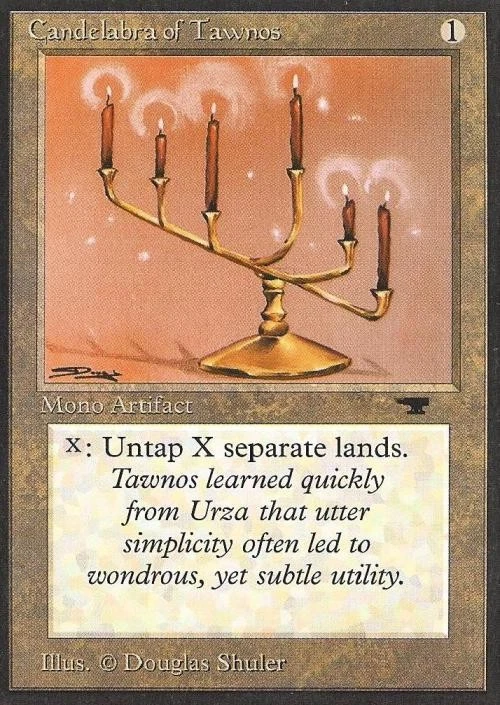 Candelabra of Tawnos - Medium Play MTG Antiquities - Image 1 of 1
