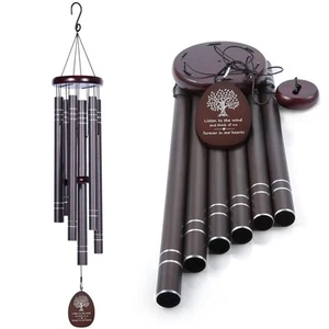 Large Wind Chimes Outside Deep Tone Memorial Wind Chime for Loss of Loved one... - Picture 1 of 7