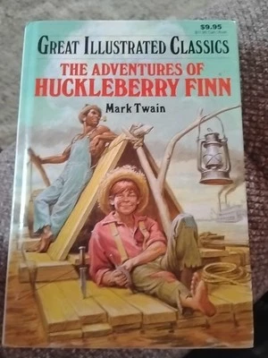 The Adventures of Huckleberry Finn Great Illustrated Classics - Image 1 of 4