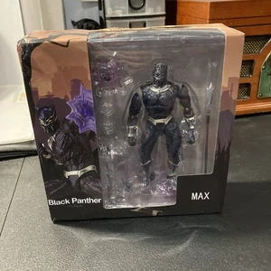 Figura de acción Black Panther Revoltech Amazing Yamaguchi 6" NUEVA EN CAJA ABIERTA - Imagen 1 de 6