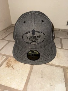Offizielle Supreme New York New Era 59FIFTY Mütze 7 3/8 - Bild 1 von 5