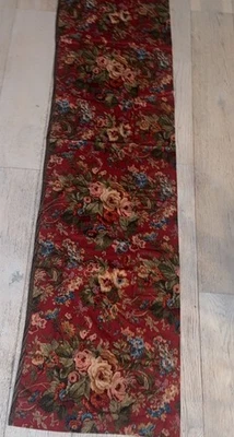 Raro Nuevo Ralph Lauren Chaps Summerton Cenefa Floral 83 X 20” Borde Pata de Gallo Foto 1 de 4