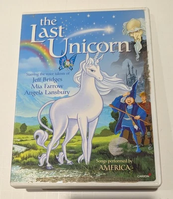 The Last Unicorn (DVD, 1982, Full Screen)    Angela Lansbury   Jeff Bridges Foto 1 de 3