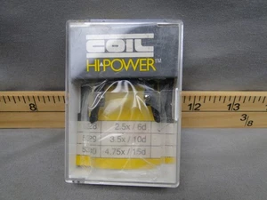 Vintage Coil Hi Power Clip and Flip Monocular 2.5X 6D Magnifying Glass NOS - Picture 1 of 5