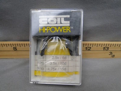 Vintage Coil Hi Power Clip and Flip Monocular 2.5X 6D Magnifying Glass NOS - Image 1 of 4