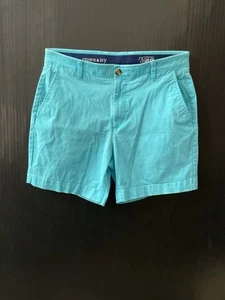Mens Crown and Ivy Blue Chino Shorts Size 34 - Picture 1 of 15