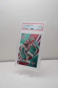 Travis Kelce 2020 Panini Phoenix TEAL BLUE PRIZM #/175 #47 KC CHIEFS PSA 10 - Picture 1 of 3