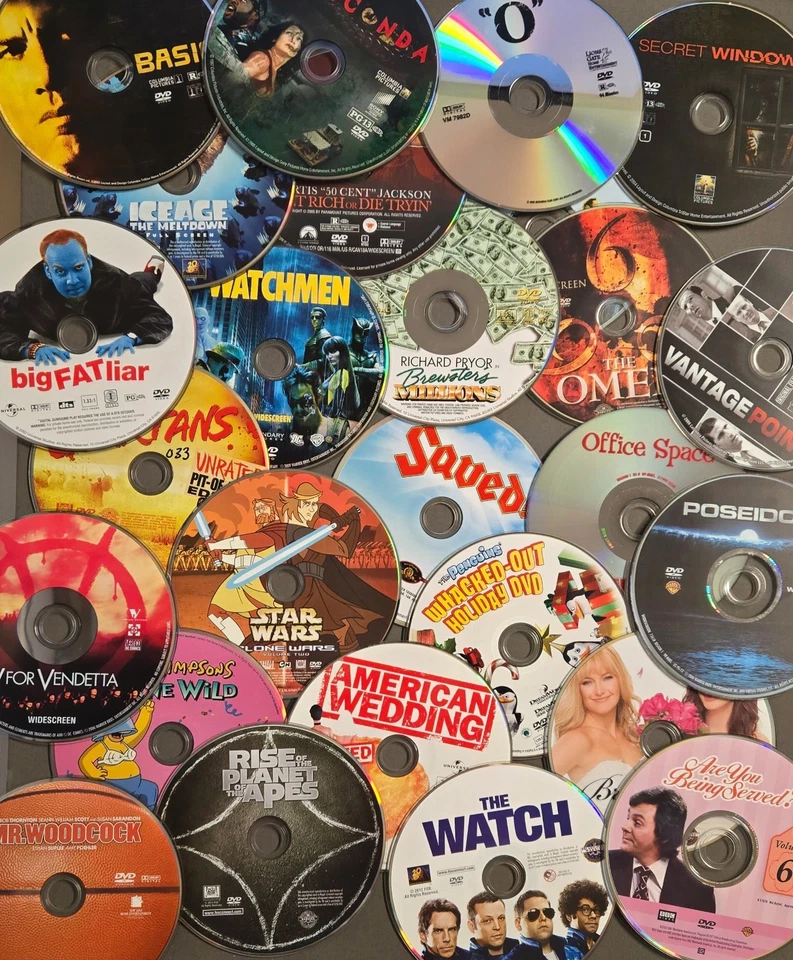 PICK A DVD - $2.50 EACH DVD TITLE - DISC ONLY - COMEDY DRAMA ACTION FAMILY  - Image 1 of 1