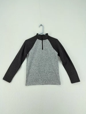 Suéter Pullover SONOMA Polar 1/4 Cremallera Niños XL (18-20) Gris Artículo #2334 Foto 1 de 4