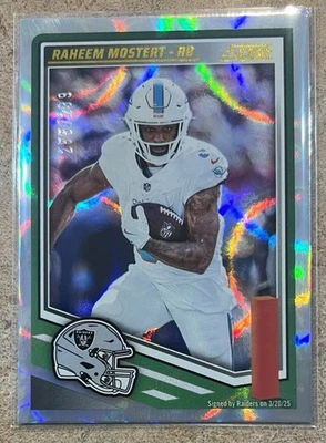 2025 Score - Raheem Mostert #160 Silver Circles 255/299 - Image 1 of 2