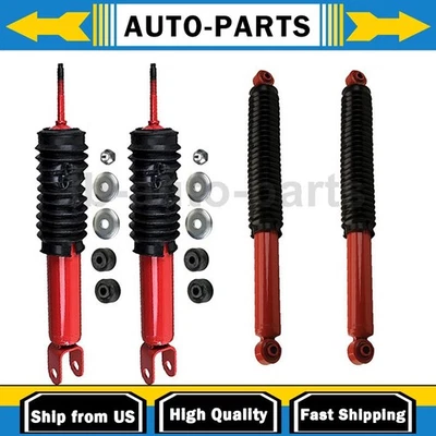 Juego de 4 piezas de amortiguadores delanteros y traseros KYB para Chevrolet Silverado 1500 2000 2001 Foto 1 de 4