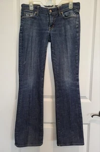 CITIZENS of HUMANITY Kelly Stretch Low Waist Bootcut Blue Denim Jeans Women's 30 - Picture 1 of 21