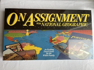 On Assignment With National Geographic Board Game - Brand New - Sealed - Picture 1 of 9
