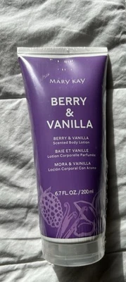 MARY KAY BERRY AND VAINILLA~LOCIÓN CORPORAL PERFUMADA~TAMAÑO COMPLETO~6,7 FL. OZ~SELLADO! Foto 1 de 4