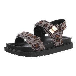 Damen Sandalen mit Klettverschluss und Klettverschluss Ital-Design 2335 in Grau - Bild 1 von 11