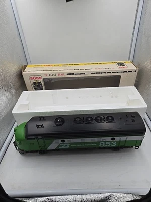 Atlas  O Gauge POWERED Burlington Northern F_9  Unit Diesel Locomotive  - Image 1 of 4
