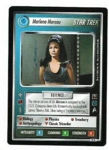 Star Trek CCG Mirror Mirror  MARLENA MOREAU  -  FEDERATION  - 80R - Rare nm/mt  - Picture 1 of 1