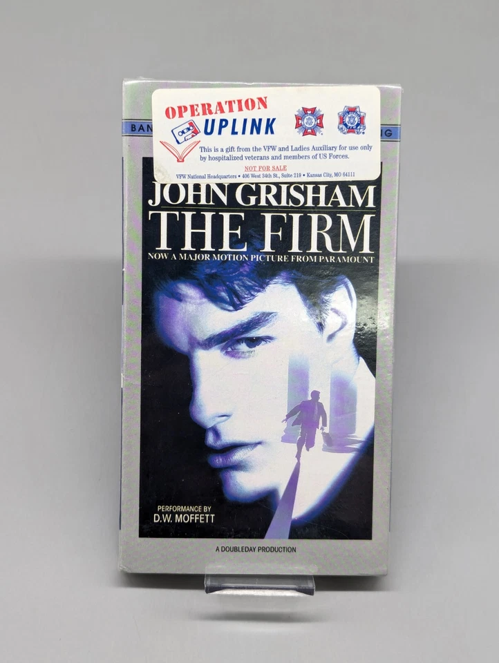The Firm Audio Book 2 Cassette Set With Tom Cruise John Grisham Novel
