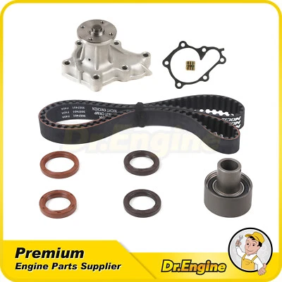 Kit de correa de distribución bomba de agua compatible con 93-98 Nissan Quest Mercury Villager 3,0 L Foto 1 de 4