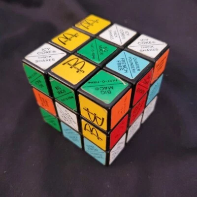 Vintage McDonald’s Rubik’s Cube Puzzle From the 1980s Retro - Image 1 of 4
