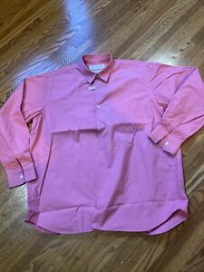 COMME DES GARCONS SHIRT Button-Up Shirt Size M Pink Made in France