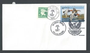 RW54 FDC Red Heads Pato escaso - Imagen 1 de 1