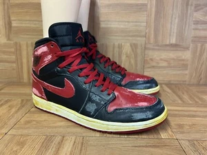 RARE🔥 Size 13 - Air Jordan 1 Retro DMP High Chicago Bulls Custom Vintaged '09 - Picture 1 of 14