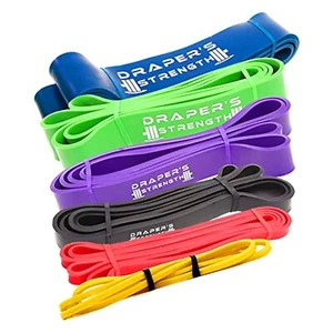 Draper's Strength Heavy Duty Resistance Stretch Loop Bands for Powerlifting W... - Picture 1 of 9