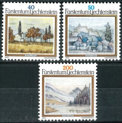 Pinturas de paisajes Liechtenstein 1983 - MNH Foto 1 de 2