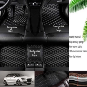 For Audi A1 Car Floor Mats Luxury Waterproof Liners Carpets Customizable Pads - Picture 1 of 30