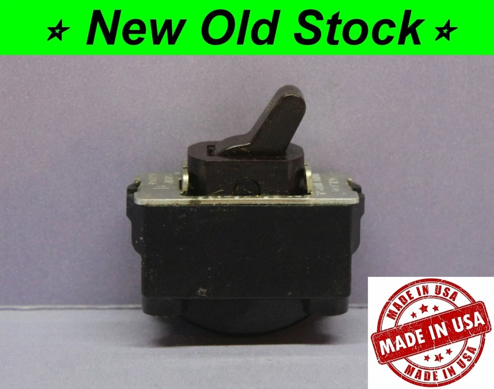 💡 Vintage GE 3-Way Toggle Light Switch Despard Interchangeable, 10A, Brown - Image 1 of 4