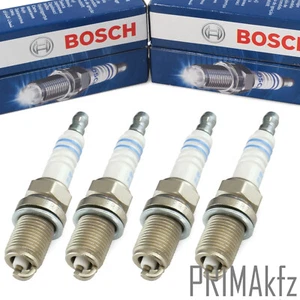 4x BOSCH Zündkerzen +8 FR7DC für Opel Astra G H Calibra Combo Corsa Kadett - Bild 1 von 3