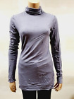 More & More Damen Basic Shirt Rollkragen "lila" Gr. 38 UVP: 39,95€ 1.8724