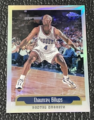 🔥¡CHAUNCEY BILLUPS 1999 TOPPS REFRACTOR CROMO PLATA!🔥PISTONES! Foto 1 de 2