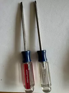 NEU Craftsman Tools USA 2-teiliges Schraubendreher-Set Lot, 41584 Schlitz 41297 #3 Kreuzschlitz - Bild 1 von 8