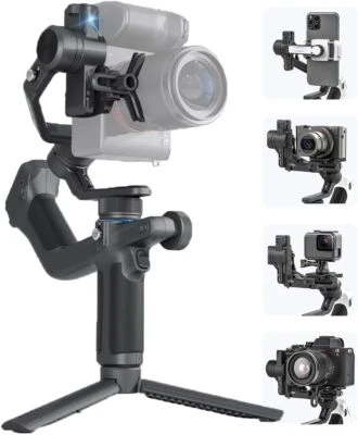 FeiyuTech SCORP MINI-2 w/AI Tracking Camera Gimbal Stabilizer for Smartphone - Image 1 of 4