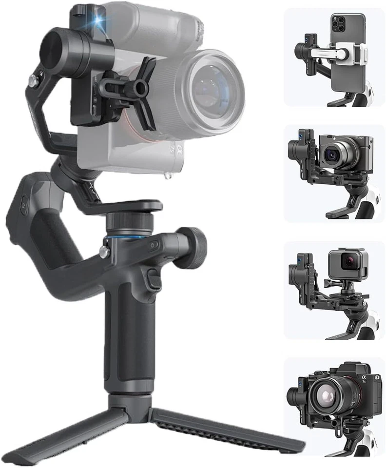 FeiyuTech SCORP MINI-2 w/AI Tracking Camera Gimbal Stabilizer for Smartphone - Image 1 of 4