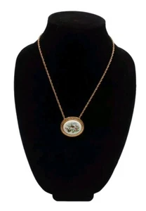 Avon Signed Summer Song The Hummingbird Pendant Necklace/Brooch - Picture 1 of 6
