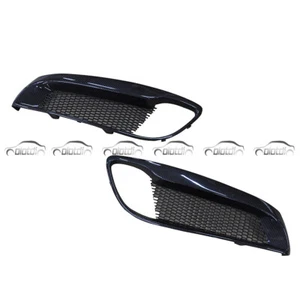 Para Hyundai Genesis 2009-11 cupé fibra de carbono luz antiniebla delantera cubierta bisel parrilla - Imagen 1 de 8