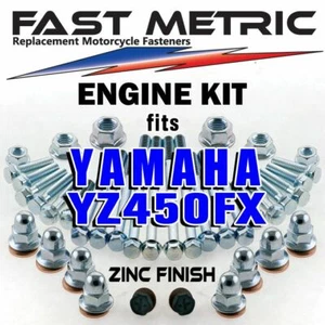 Kit de pernos de reconstrucción de motor Yamaha YZ450FX | Sujetadores ZINC estilo FÁBRICA - Imagen 1 de 12