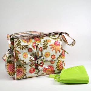 Kalencom New Orleans Diaper Bag Large Multicolor Cotton Floral With Changing Mat - Picture 1 of 24