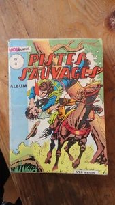 PETIT FORMAT ALBUM BD PISTES SAUVAGES RECUEUIL 3 AVEC N°9 10 11 12 WESTERN - Picture 1 of 2